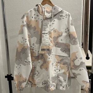 Members only zip up windbreaker